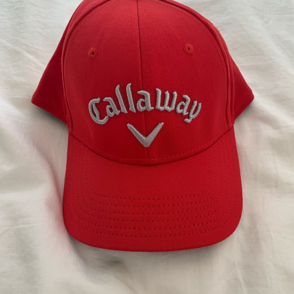 Callaway Adjustable Golf Hat (Red)